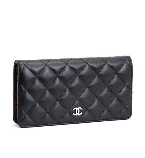 used chanel matelasse|lambskin Chanel wallet.